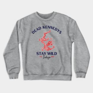 dead kennedys red dragon Crewneck Sweatshirt